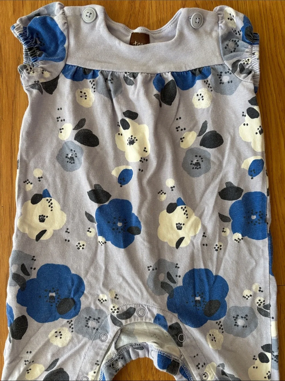 Tea Collection Floral Baby Onesie One-piece